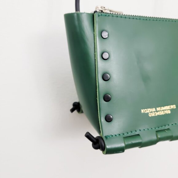 Kozha Numbers Miso Bag in Green - Picture 6 of 9